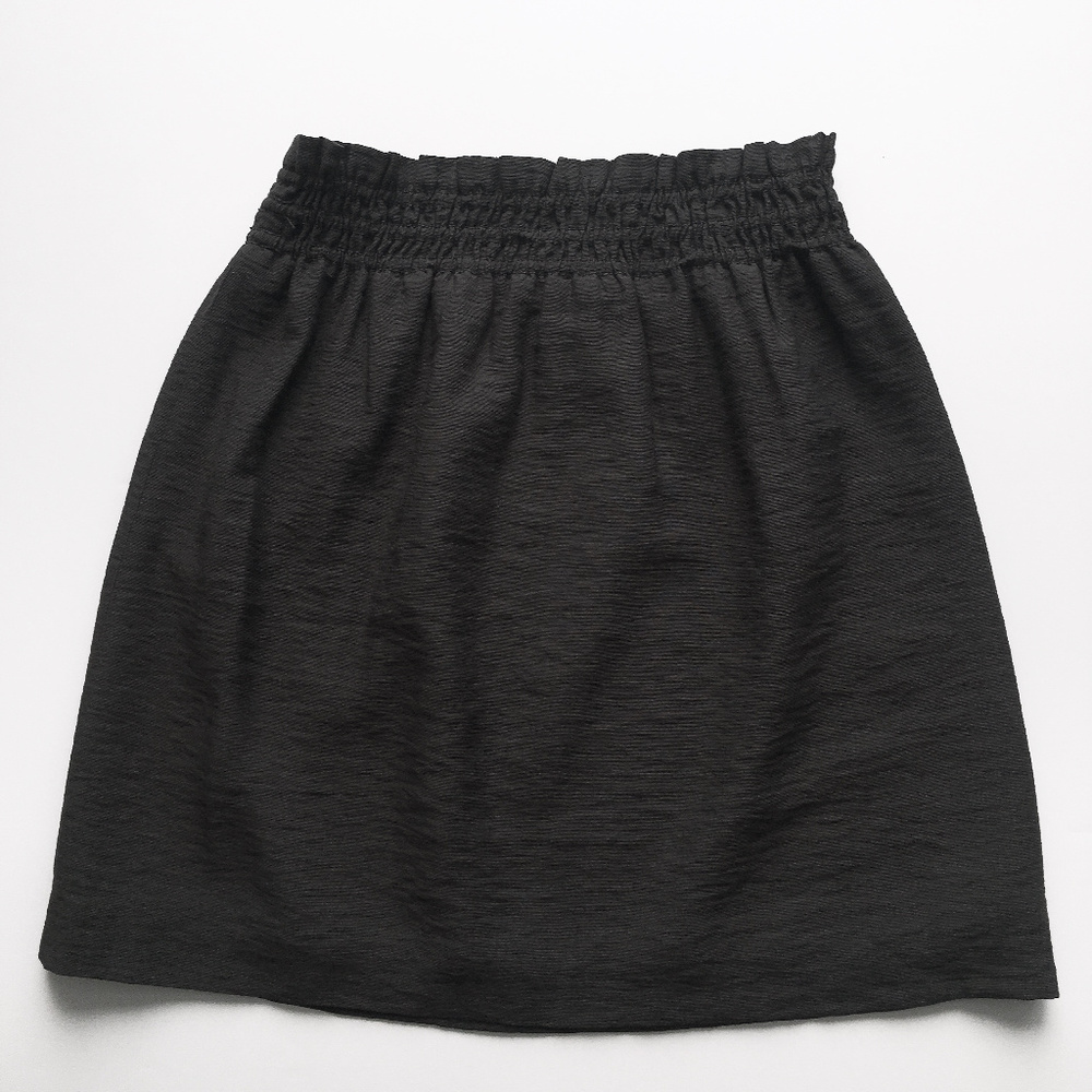 JCrew Sidewalk Skirt in Grey Crepe - Picture 1 of 4